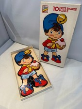 VINTAGE NODDY CHUNKY 10 PIECE JIGSAW PUZZLE M&S ST MICHAEL 1983
