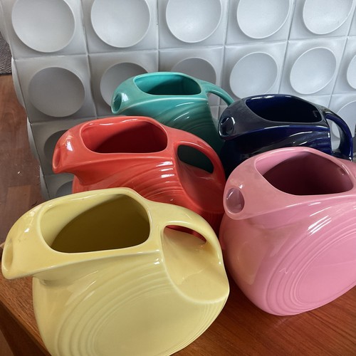 Vintage fiesta ware jug yellow - ware,