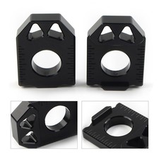 Black CNC Rear Chain Adjuster