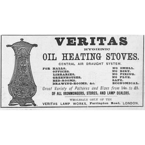 Veritas oil heating stoves - oil,