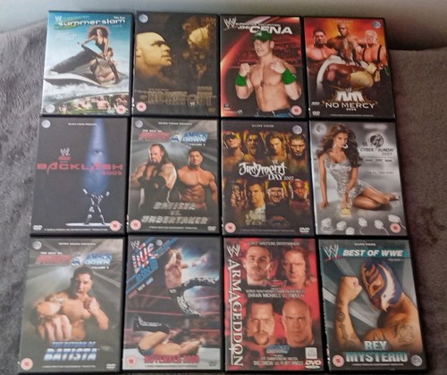 Wwe dvd bundle - wwe,