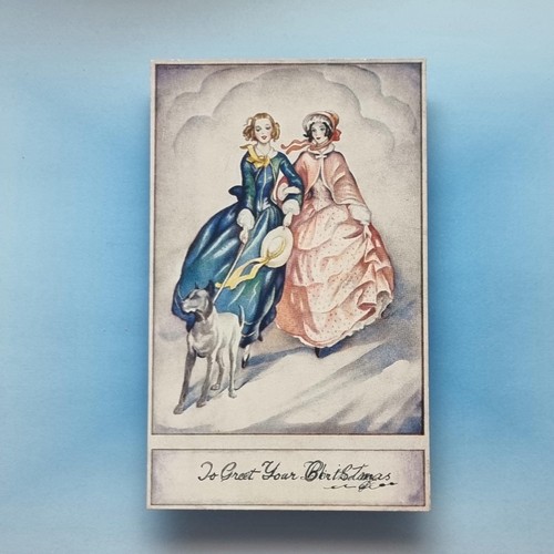 Artist signed postcard - artist,