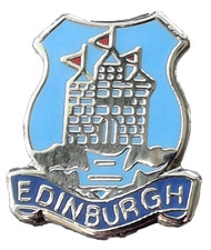 Edinburgh City Small Pin Badge