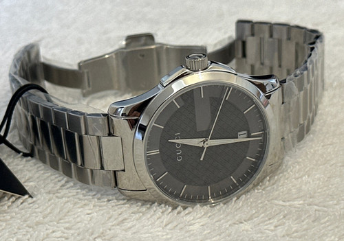 Gucci timeless ya126441 grey - gucci,