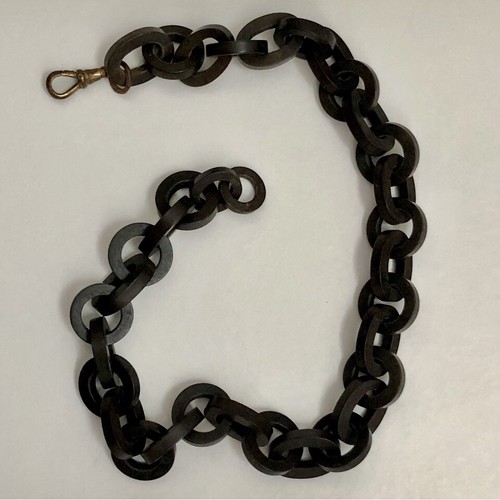 Victorian vulcanite bog oak - vulcanite,