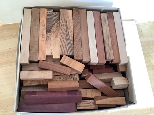 Box pen turning blanks - of,