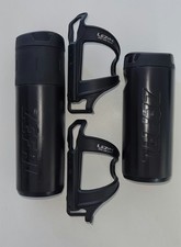 2 Lezyne Flow side load bottle cages   2  Zefal Z box tool bottles