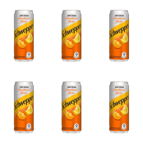 Schweppes mandarin yuzu soda - mandarin,