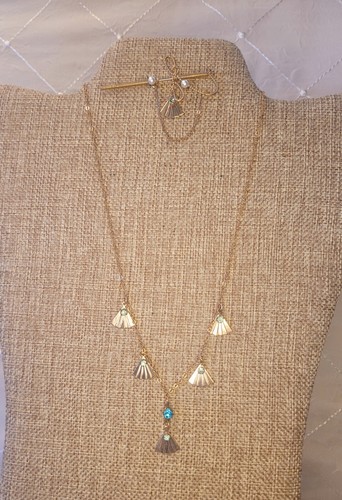 Unique vintage goldtone samuri - unique,