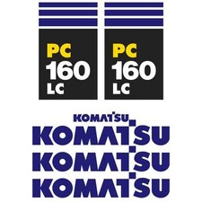 Komatsu PC130-7 PC160-7 LC New