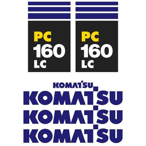 Komatsu pc130 pc160 lc new - pc160-7,