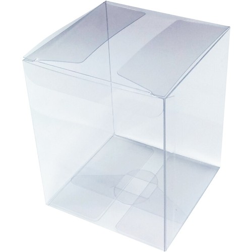 10x clear plastic cube box - uk,