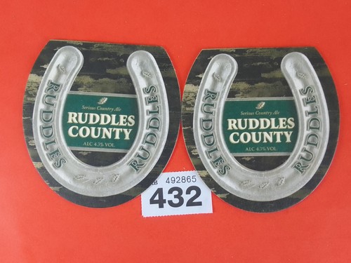 Beer mats ruddles - , county