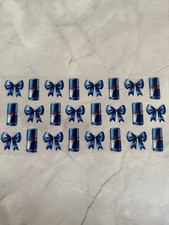 Red Bull Blue Bows 16oz uv DTF