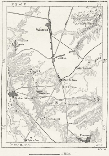 Belgium field waterloo - belgium.,