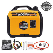 maXpeedingrods MXR3800DF 3500W Dual Fuel Inverter Generator LPG/Petrol Quiet