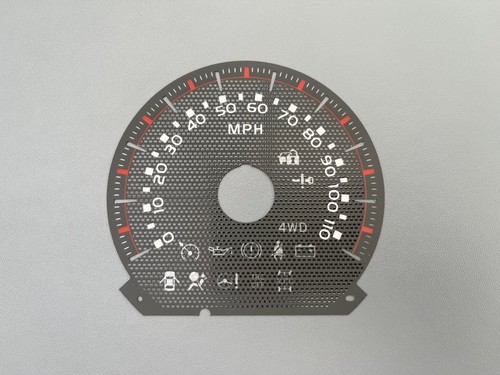 Speedo conversion dial - dial, to