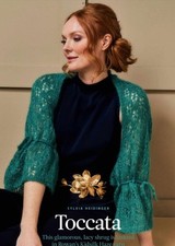 TOCCATA Lace Shrug-  Knitting Pattern  - ROWAN KIDSILK HAZE LACE