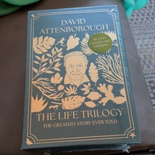 David Attenborough The Life Trilogy SIGNED Slipcase Edition PRESALE 20/11/25
