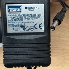 Draper 22v 450mA Battery Charger for 18v Cordless Rotary Drill 72865 77604 Power
