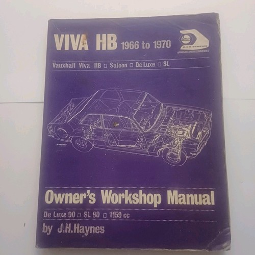 Haynes vauxhall viva - vauxhall, hb