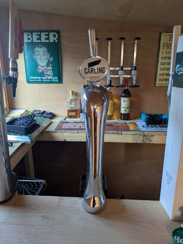 Carling beer pump full - carling, set