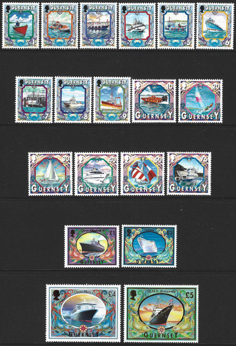 1998 2005 guernsey 785 - sg, 785/803