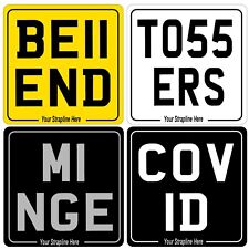 6 x 6 inch SQUARE METAL PLATE