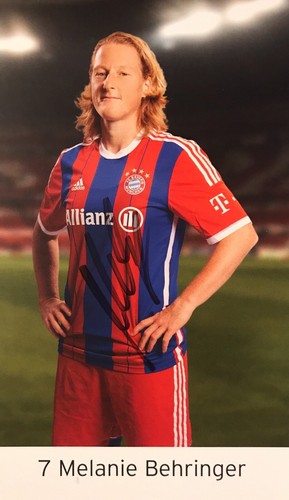 Autograph melanie behringer - melanie,