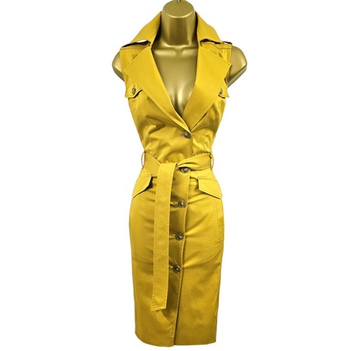 Karen millen mustard - uk, 12