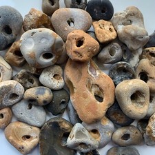 Hag stones holey - holey, lucky