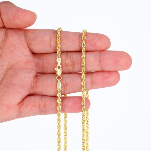 10k yellow gold 1mm - yellow, 1mm-4mm