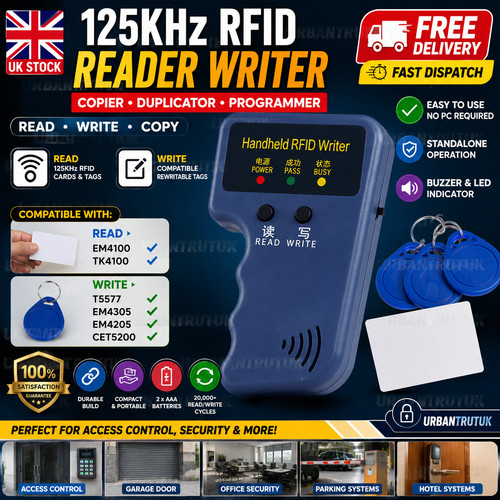 125khz rfid copier reader - 125khz,