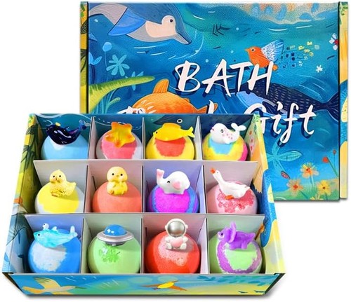 12pcs bath bomb gift - bath, for