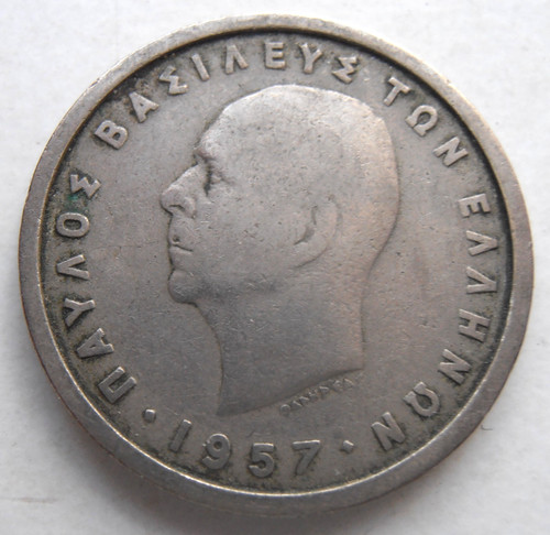 Greece drachma 1957 - 2,