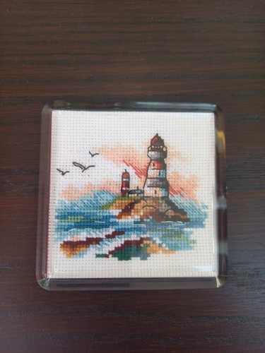 Completed cross stitch - completed,
