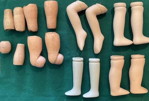 Vintage dolls parts selection - parts,