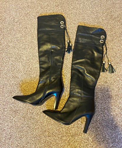 Karen millen black leather - karen,