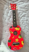 Ukulele Red Fruit in box with carry case