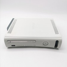 Microsoft Xbox 360 60GB White Console & Harddrive - TESTED WORKING