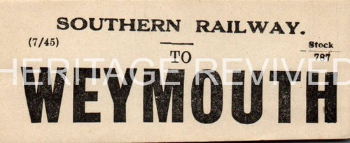 Vintage southern railway - vintage,