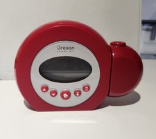 Oregon Scientific RM303P 2005 Red Projection Clock Radio Controlled Rare