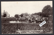 Postcard Wool nr Lulworth Dorset military bridge Royal Engineers posted 1920 RP