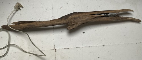 Driftwood table lamp - table,