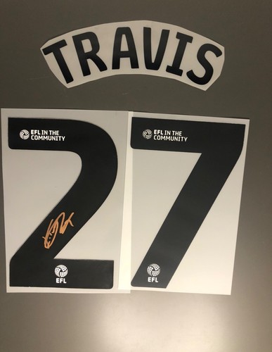 Signed lewis travis - lewis, derby