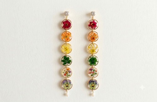 Handmade pressed flower resin - handmade,