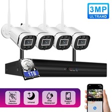 3MP HD Wireless CCTV System