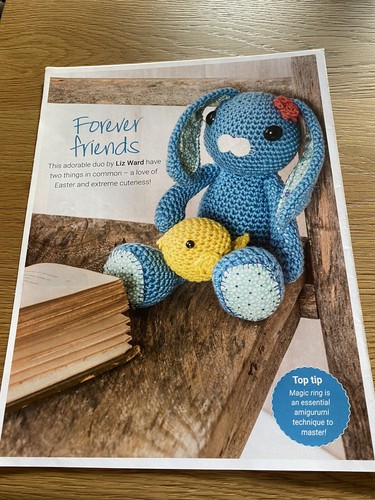 Rabbit chick amigurumi - chick, ~