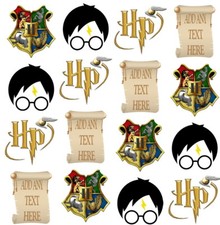 Harry Potter Inspired personalised gift wrapping paper Birthday Any Occasion