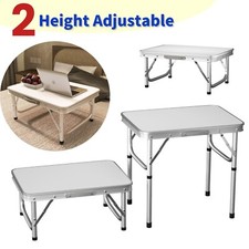 2ft Folding Table Portable Small Camping Picnic Table Garden Outdoor 60x45cm